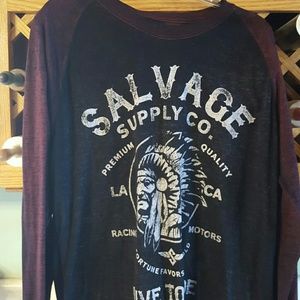 SALVAGE MEN'S LONG SLEEVE TEE